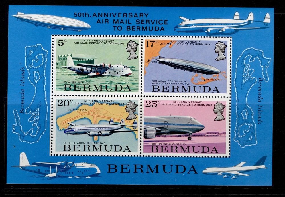 BERMUDA NH MINT 1975-2013 MINI SHEETS SG MS334-MS1119. CHOOSE FROM LIST