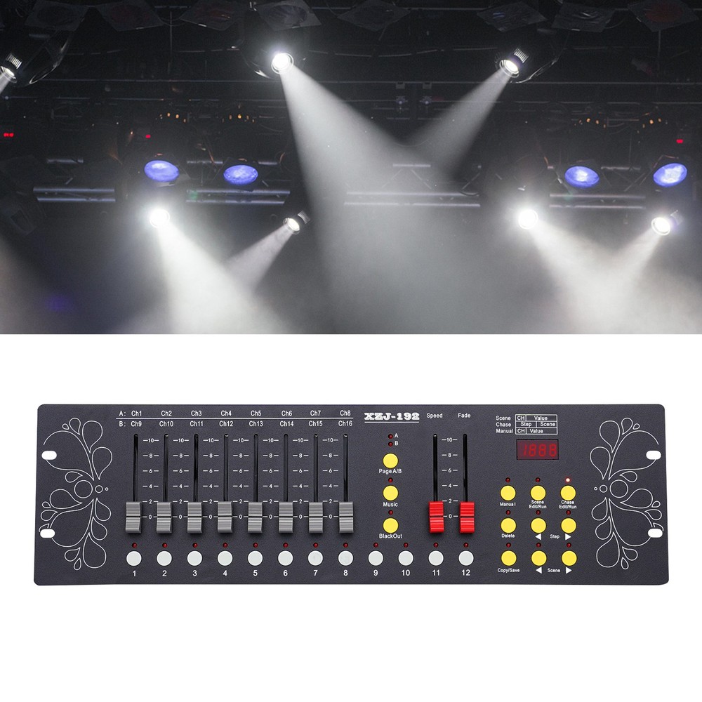 192 Channels Console Controller For Stage Lighting Operator DJ Party DJ DMX 512