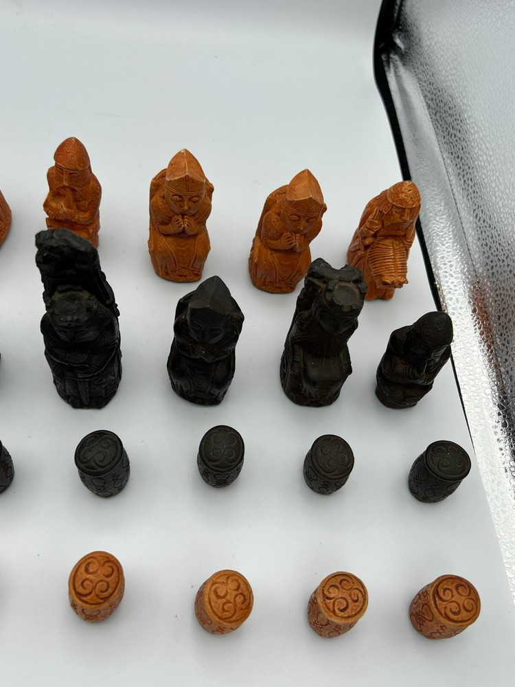 Vintage Medieval Style Chess Set