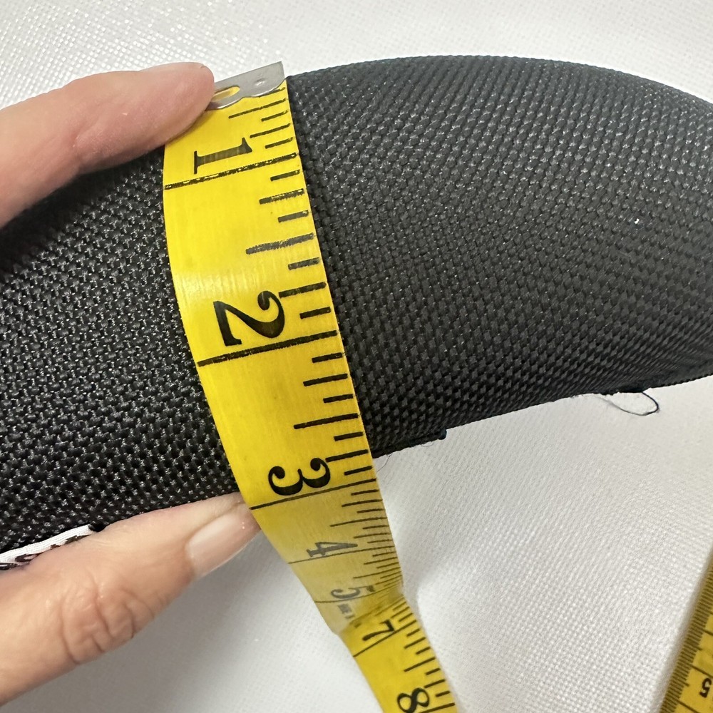 CROCS Eyewear Hard Case Eyeglass/Sunglass Zippered Black Belt Loop