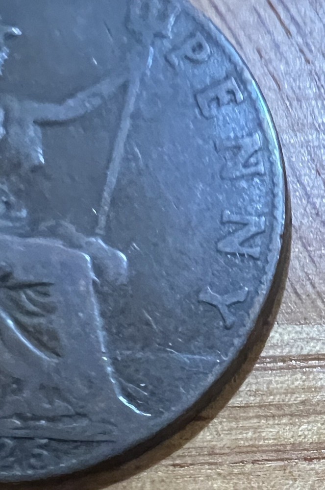 1925 GREAT BRITAIN HALF PENNY COIN ENGLAND