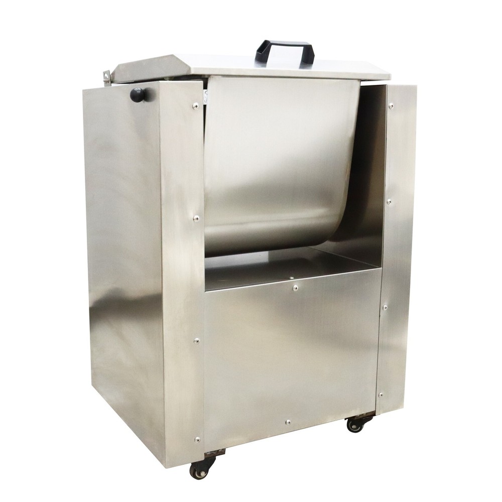 110V Automatic Multi-Functional Horizontal Meat Stuffing Mixer 10.5Gallon 1.5KW