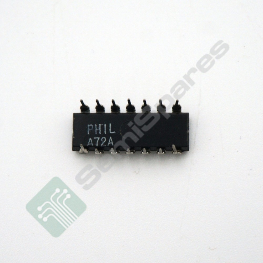 2 pcs. SOLID STATE SCL4072BE CMOS IC 14-DIP DUAL 4-INPUT OR GATE