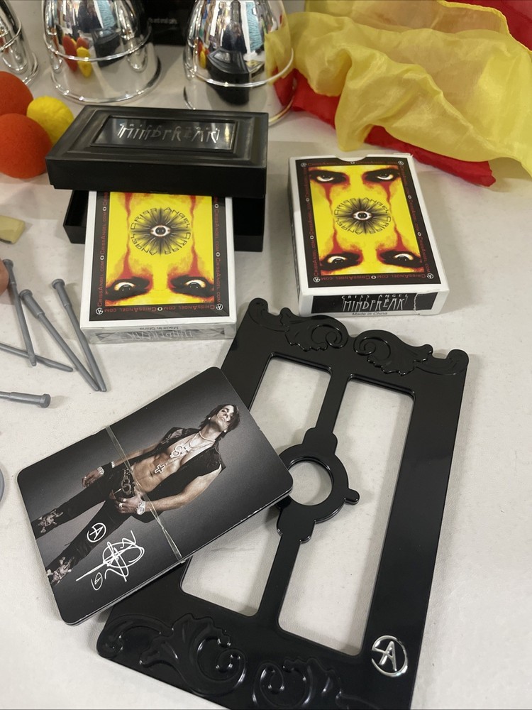 Criss Angel Mindfreak - Platinum Magic Kit - Some Wear & Missing DVD