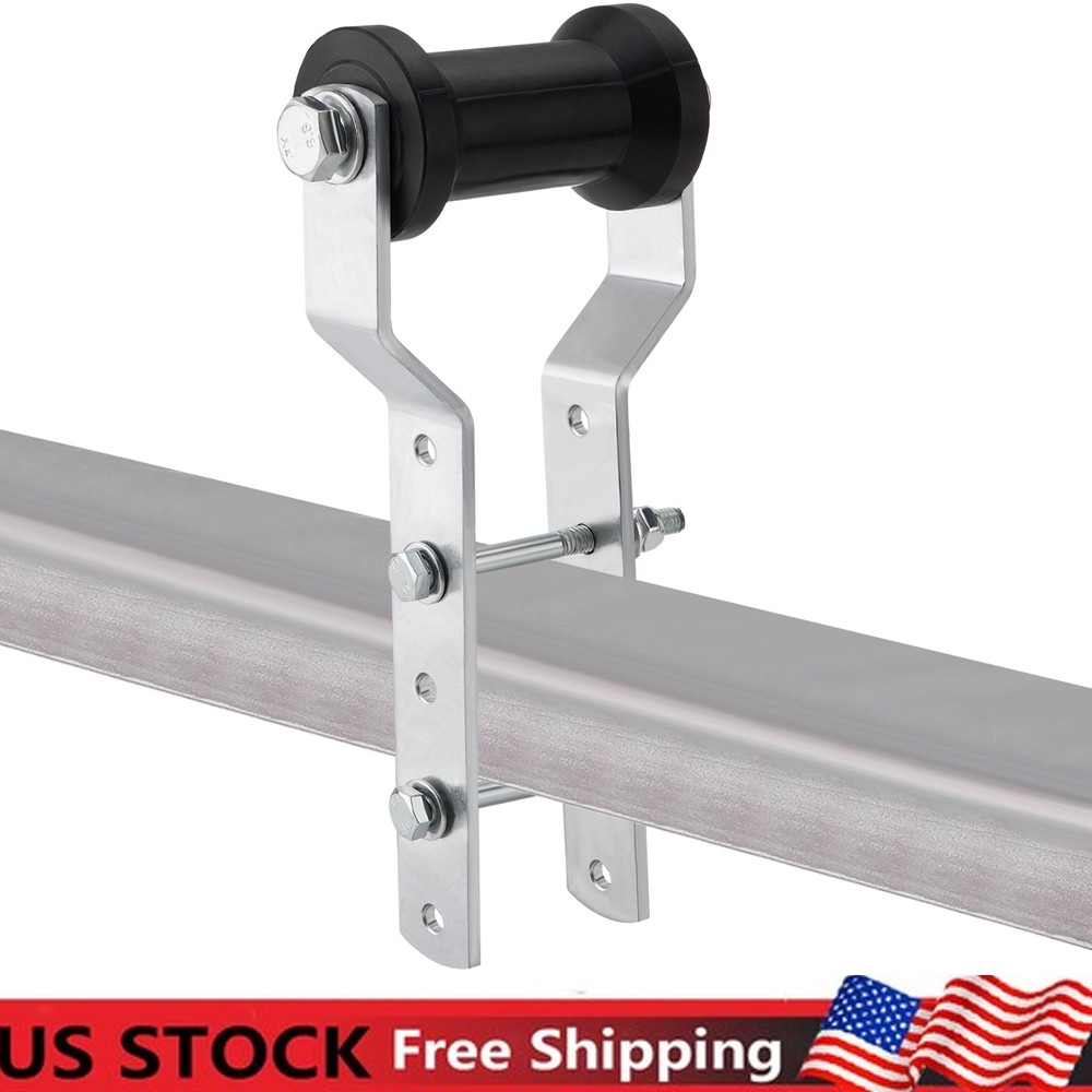 4" Adjustable Tongue Keel Roller Bracket Assembly for 2" Boat Trailer Replace