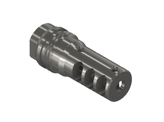 Advanced Rugged Dual Taper Style QD Muzzle Brake