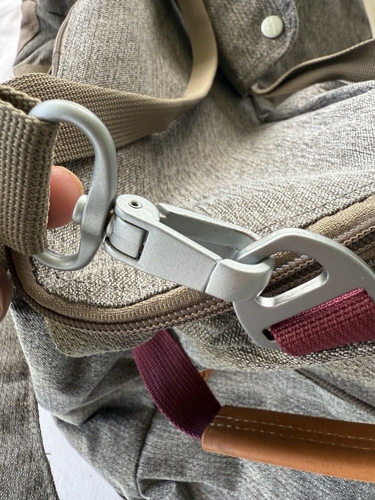 Eddie Bauer Bygone Utility Hiking Backpack + Matching Duffle Dark Gray