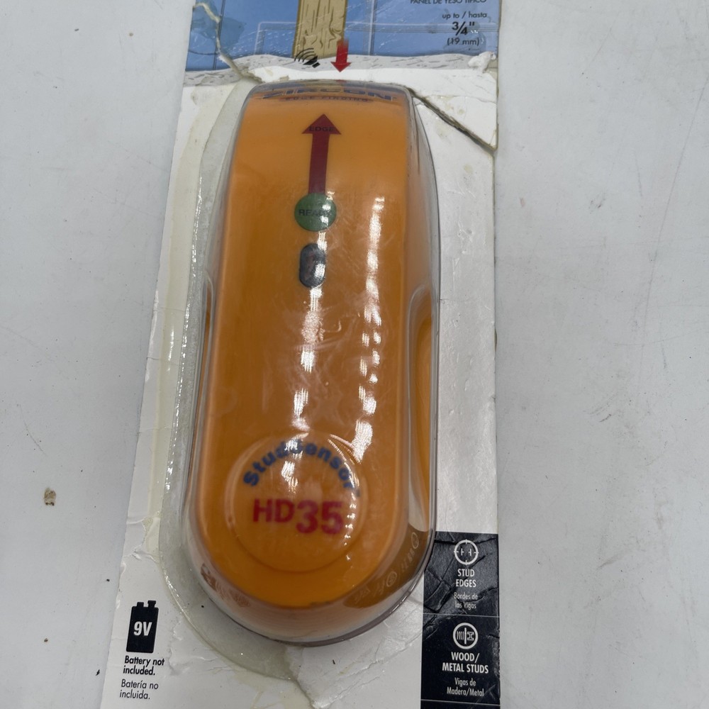 Zircon Stud Sensor HD35 Stud Finder Carpentry Tool