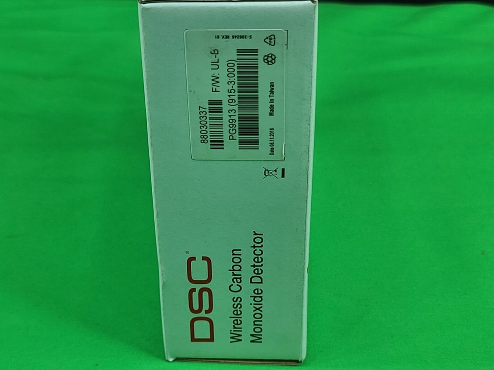 DSC Carbon Monoxide Detector PG9913