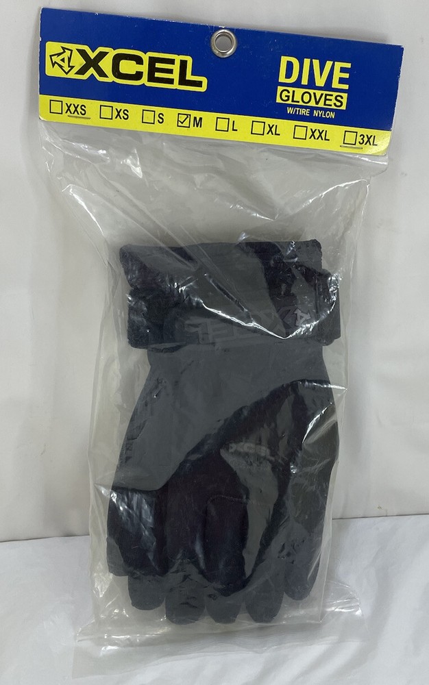 XCEL Titanium medium dive gloves