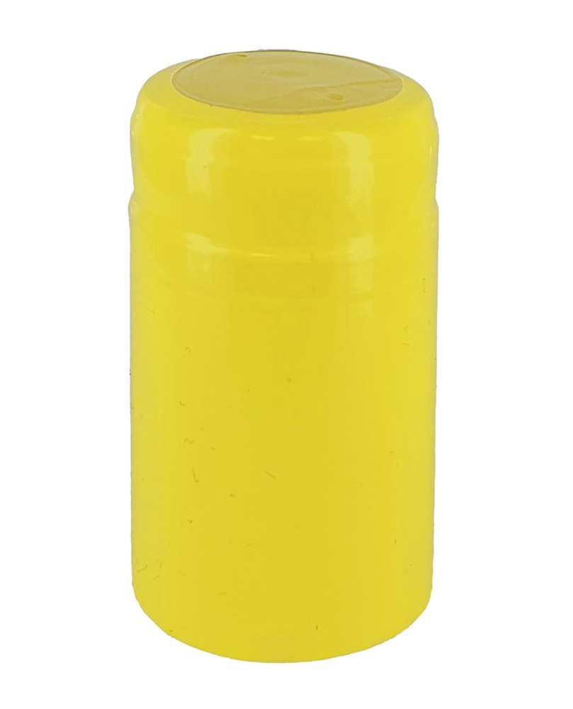 Home Brew Ohio Yellow PVC Shrink Capsules 100 count