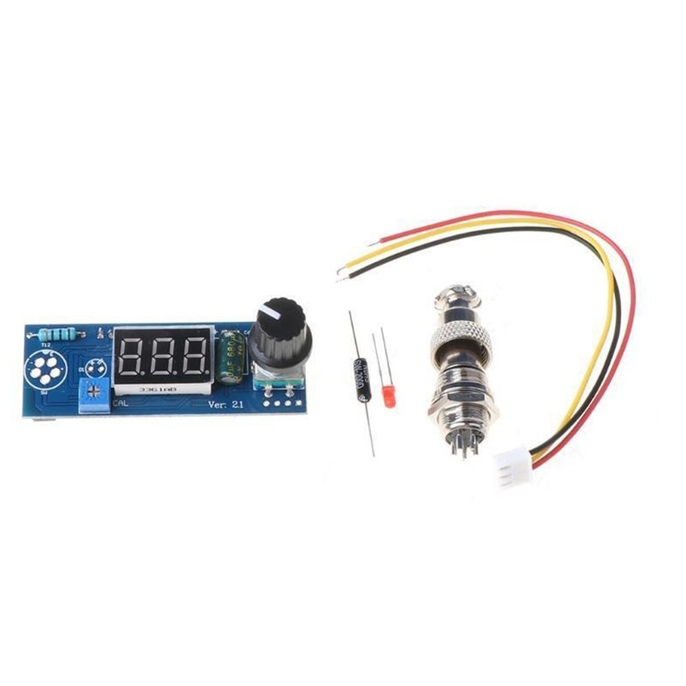 Attemperator PCB Board 6.7x2.5x2.3cm T12 Heating Indicator Light