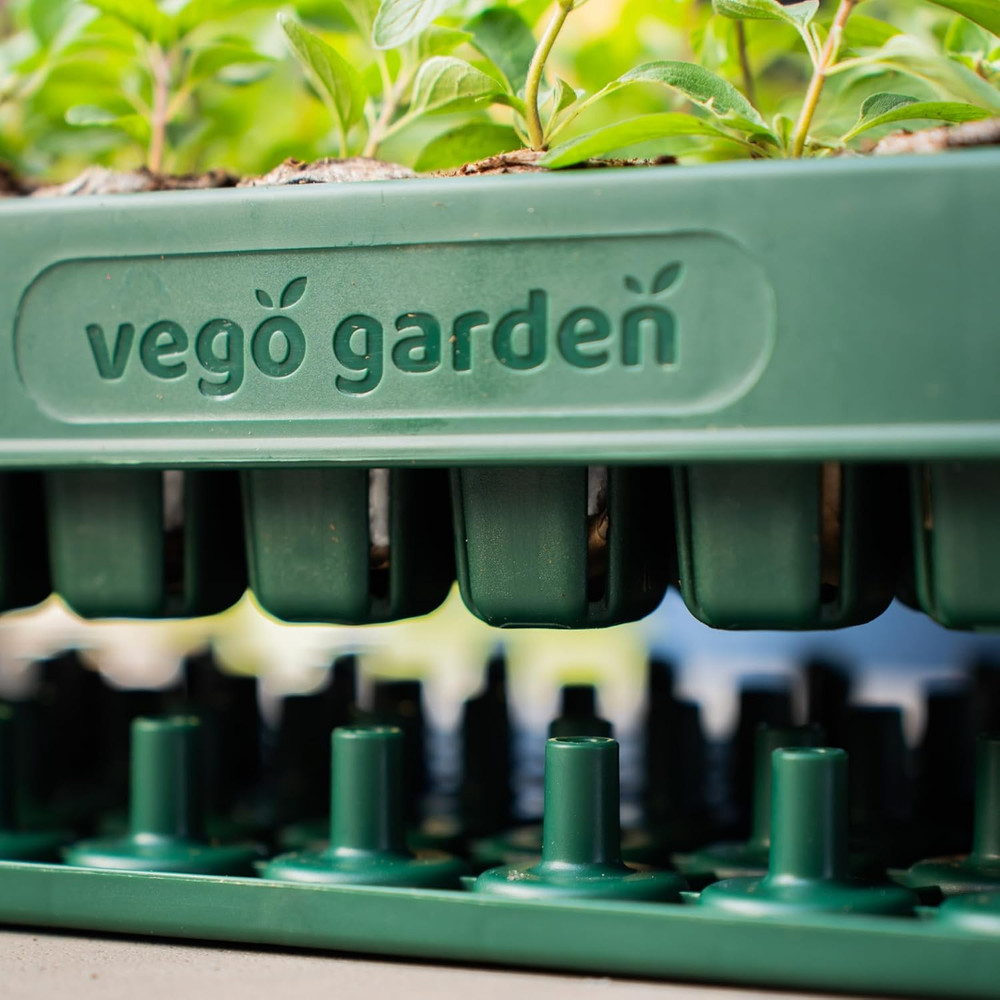 Vego Garden Seedling Suite Products 10" X 20" 76 Cells Stackable Seed Starter Ge