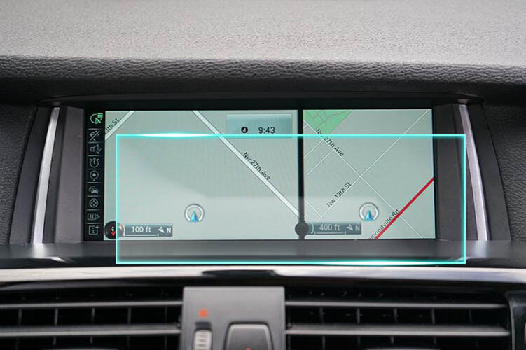Crystal Clear Screen Protector for 2016 BMW X4 Vehicle Navigation