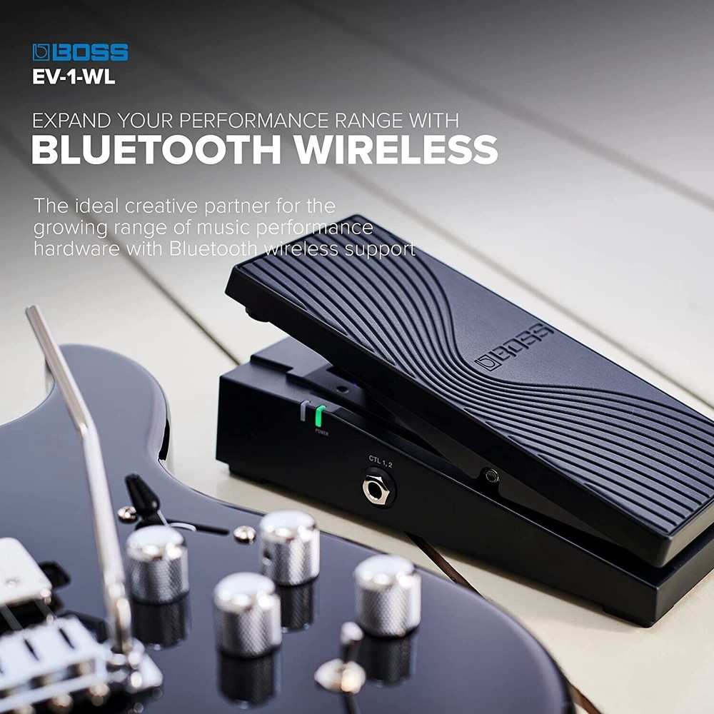 Boss EV-1-WL Wireless MIDI Expression Pedal NEW