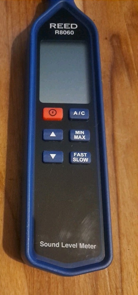 Reed Instruments R8060 Sound Level Meter Digital Analog Bargraph