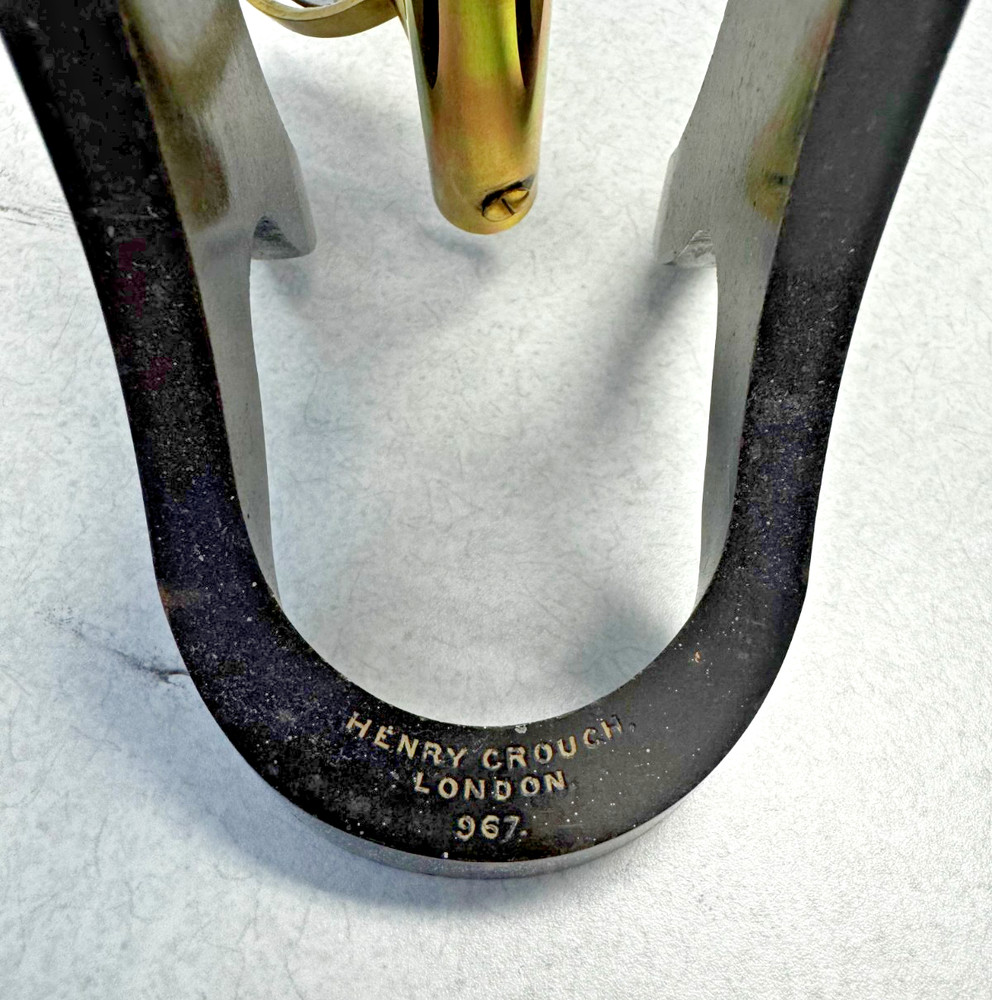 Henry Crouch antique scientific microscope, #967