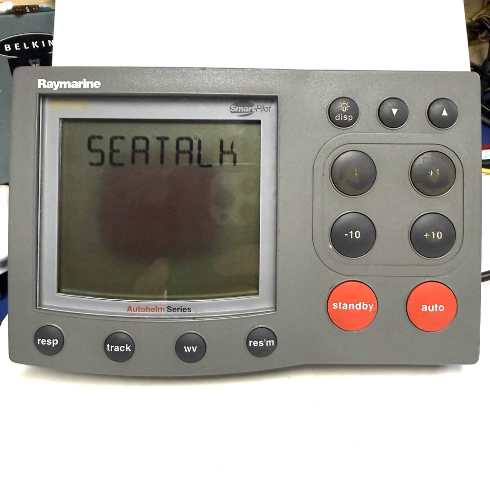 Raymarine ST7001+ SmartPilot Display - Working - Screen Burn