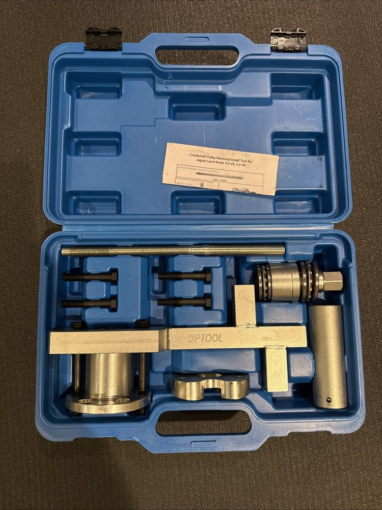 Crankshaft Pulley Removal Install Tool Crankshaft Damper Remover Puller Compa...