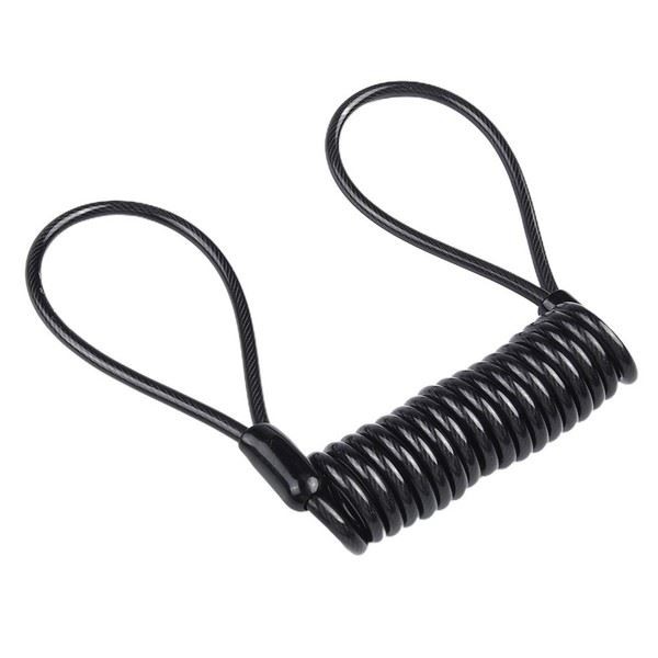 Cable Disc Lock Reminder 1pc Approx. 120cm Scooter Security Steel Coil