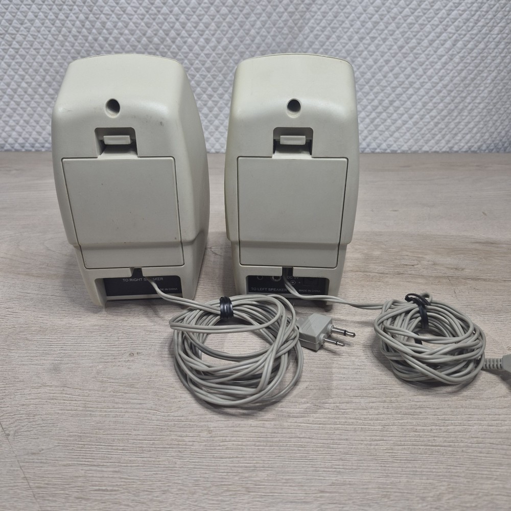 Vintage Computer Parts: Used Labtec LCS-150 Computer Speaker System