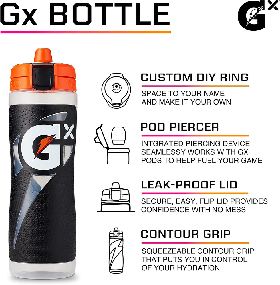 Gx, Marble Black, 30 Oz