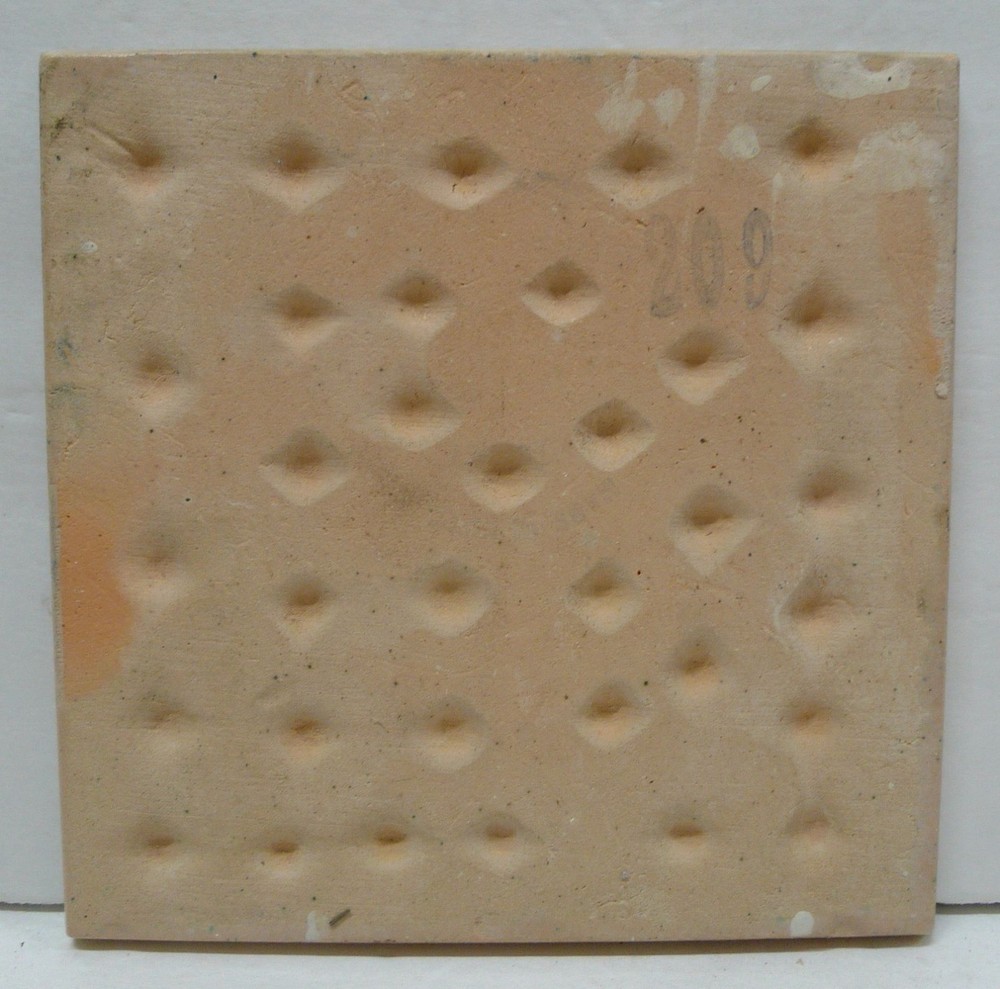 Vintage Floral Tile from Spain