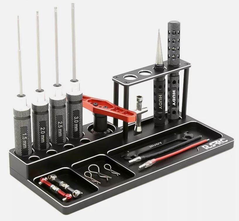 RS Red Spider PRO Level CNC Anodized Aluminum Tool Storage & Repair Rack Kit