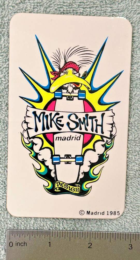 Madrid Vintage Original Mike Smith madrid 1985