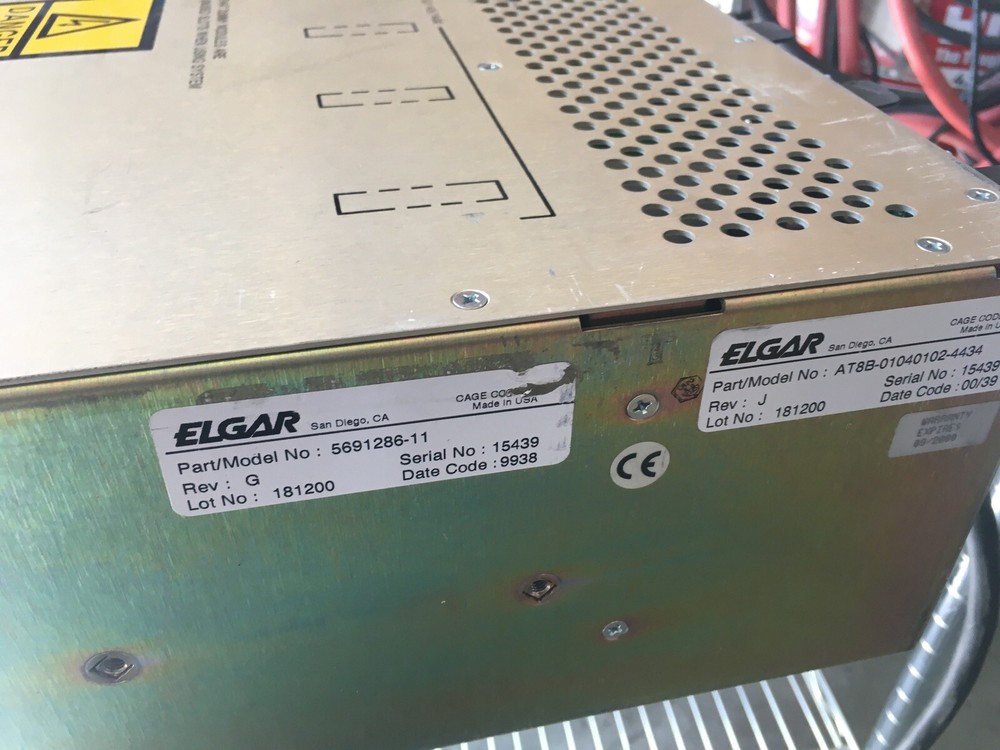 Elgar Programmable DC Power System AT8000B