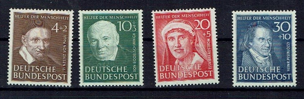 Set BRD MiNr 143 - 146 Clean Unused
