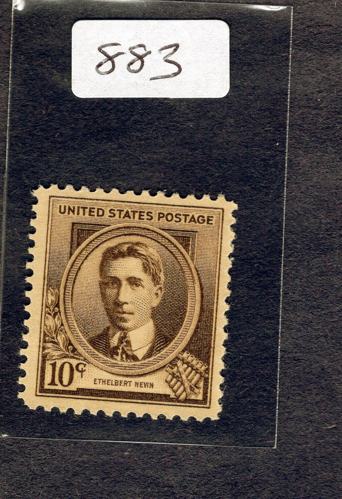 1940 Stamp #883 Ethelbert Nevin M/VSHM