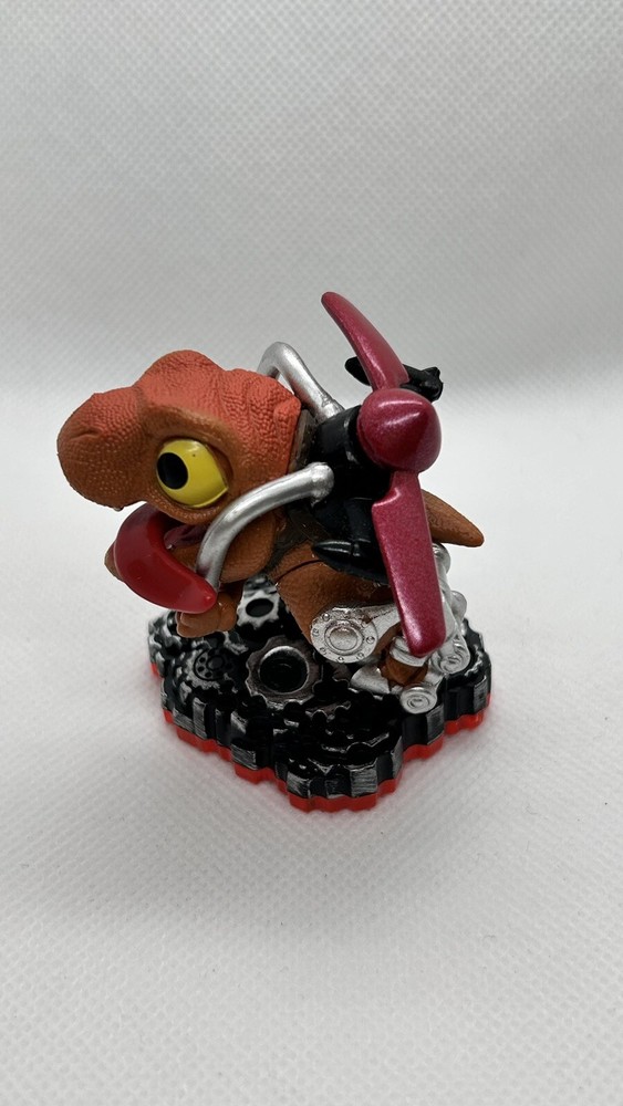 CHOPPER Skylanders Activision Figure Red Base w/Stat Card & Sticker Code 2014