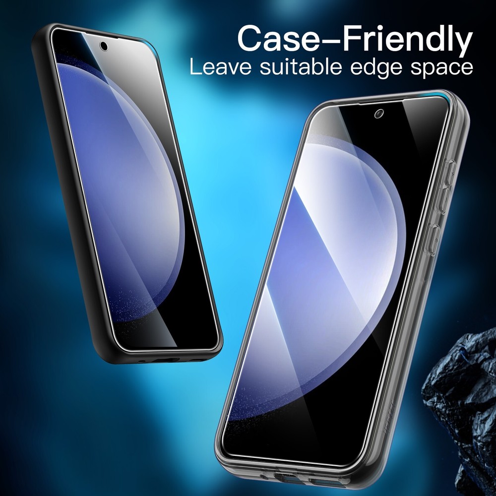 JETech Screen Protector for Samsung Galaxy S23 FE 6.4-Inch with Lens Protector