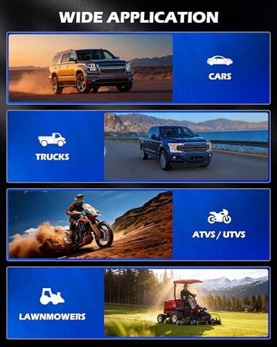 Engine Compression Tester Kit, 11 pc Cylinder Compression Tester Advanced Set