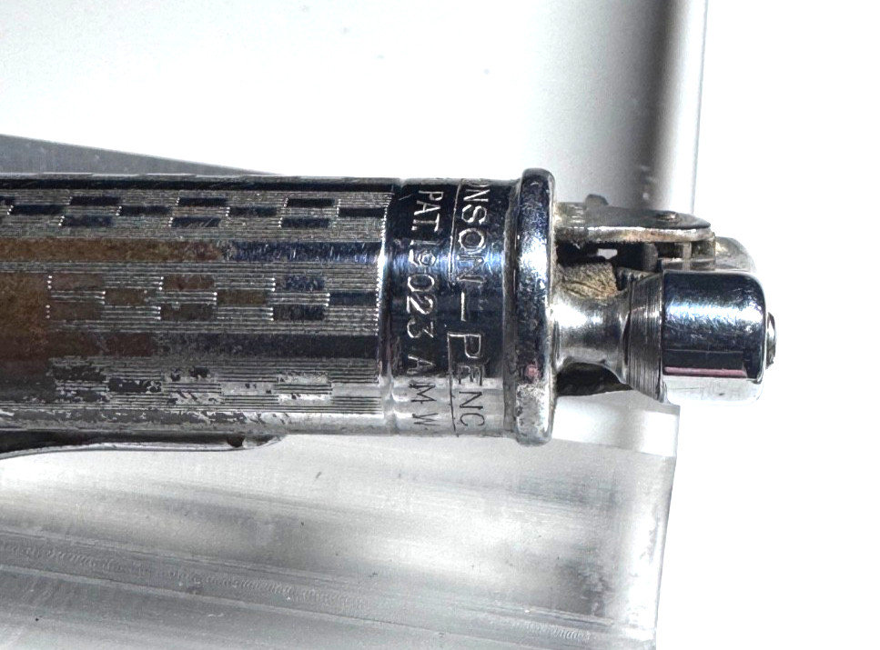 VINTAGE RONSON PENCILITER PENCIL & LIGHTER PEN