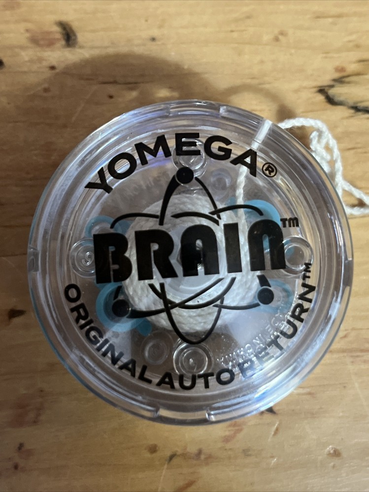Yomega Original Brain Professional Yoyo Responsive Auto Return Pair Red &Clear