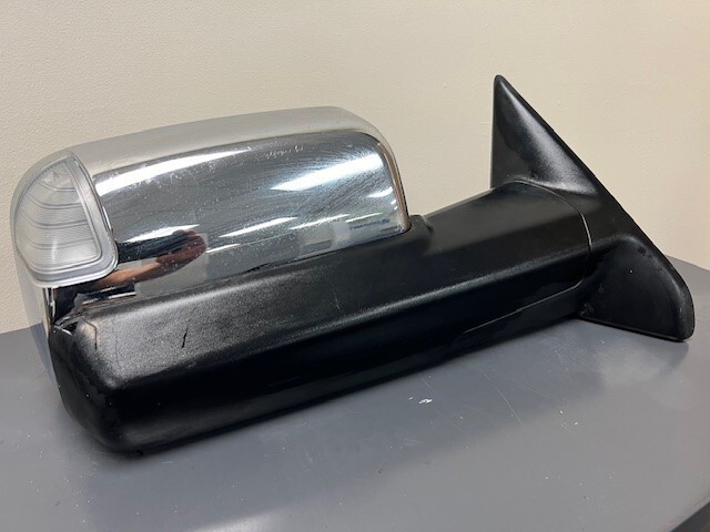 Chrome Power Heated Towing Mirrors 2015 Ram 3500 Passenger Side With Light