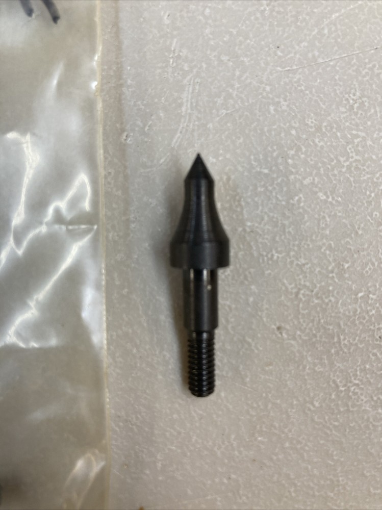 90 Grain 11/32" .343 Diameter Practice Point Arrow Tips Field Points 12 Pack