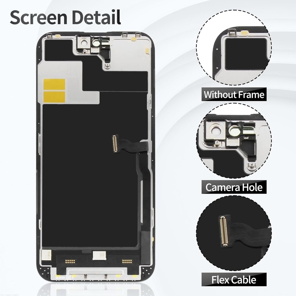 For iPhone 14 Pro Max LCD Touch Digitizer Screen Replacement Assembly Display