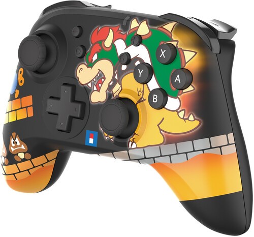 Switch Accessory: Wireless Controller - HORI-Pad - Bowser: Officially Licensed b