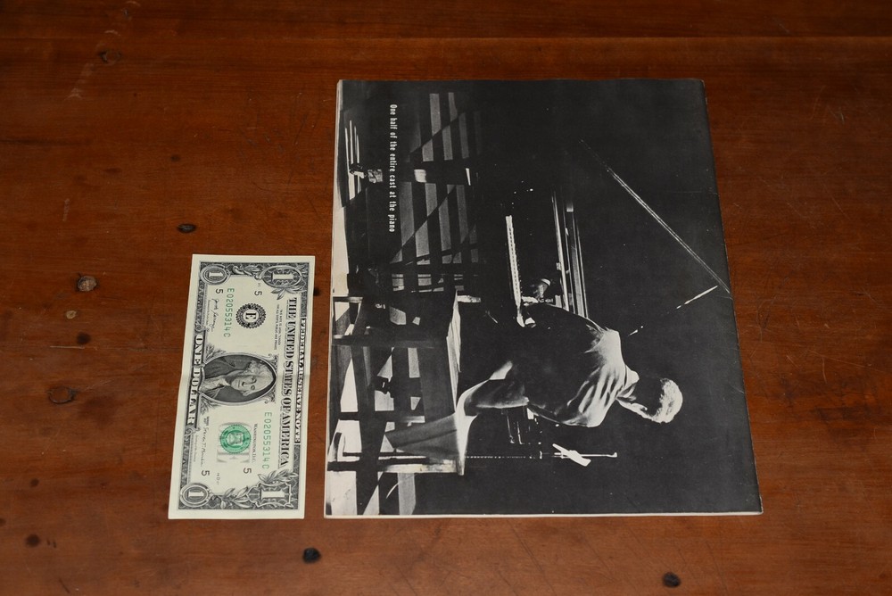Rare 1965 VICTOR BORGE Signed Comedy In Music Program-PSA Authenticated