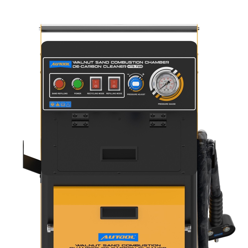 Walnut Blaster Machine Engine Carbon Cleaner Combustion chamber Blasting Cleanin