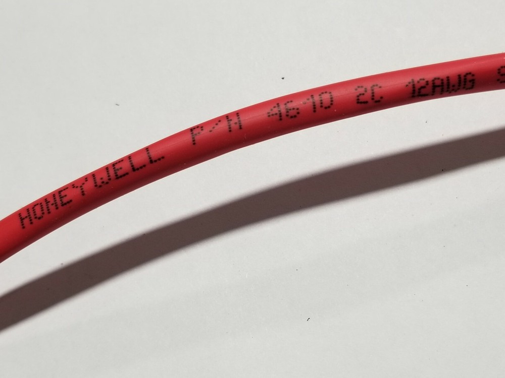 Southwire Genesis 4610 12/2C Solid Shielded Plenum Fire Alarm Cable Red /50ft