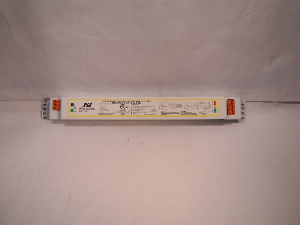 NOS Antron Electronics Electronic Ballast Programmed Start ESD-A54T5S