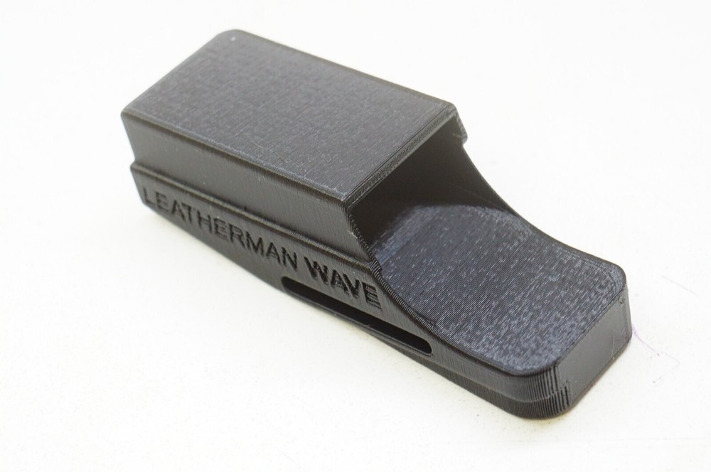 3D Printed Leatherman Wave Belt Holster for 2000's+ Wave Model (thicker)