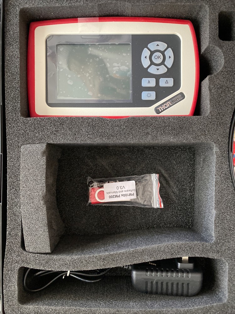 Thorlabs PM100D - Compact Power and Energy Meter Console, Digital 4" LCD