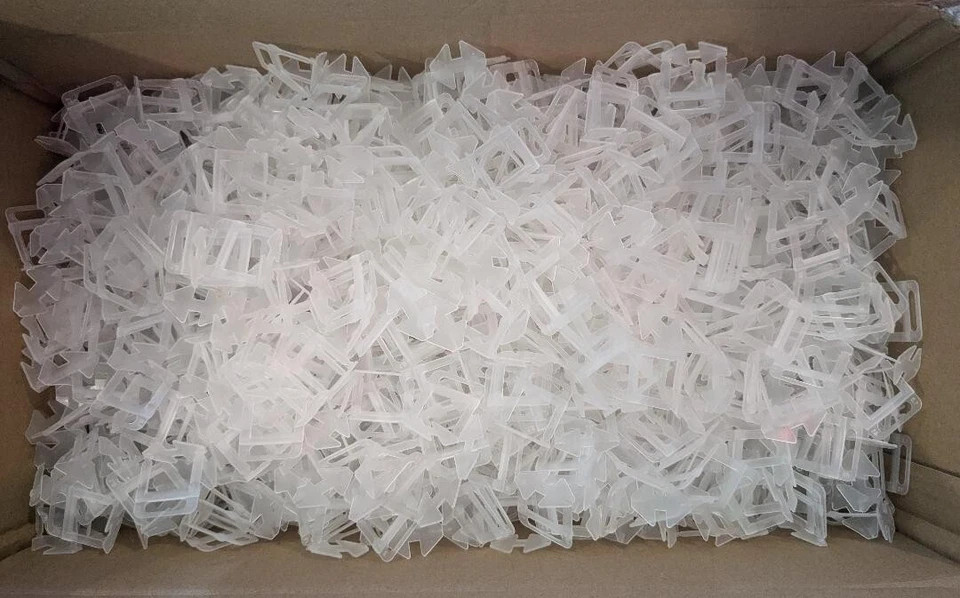 Tile Leveling System - 1/16" Clips, 1900-Pack
