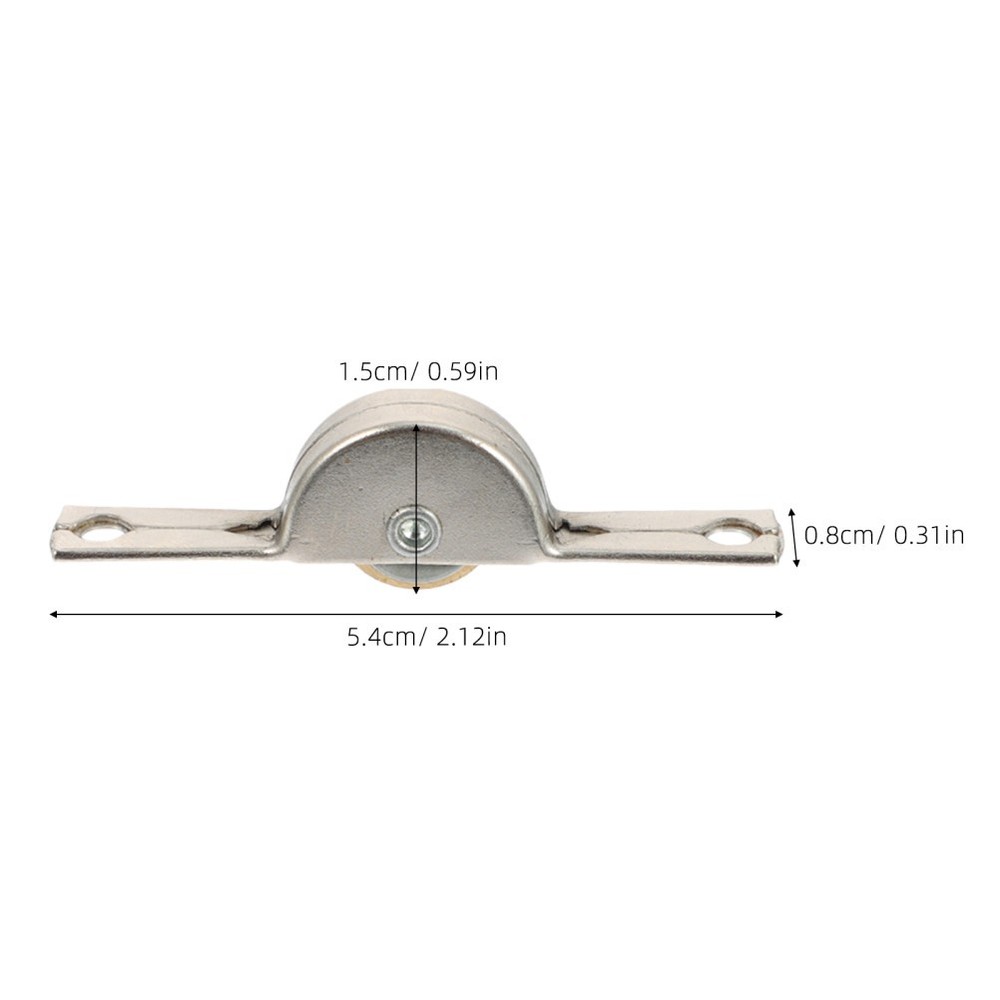10 Pcs Sliding Door Wheels Replacement Rollers for Doors Cabinet Window