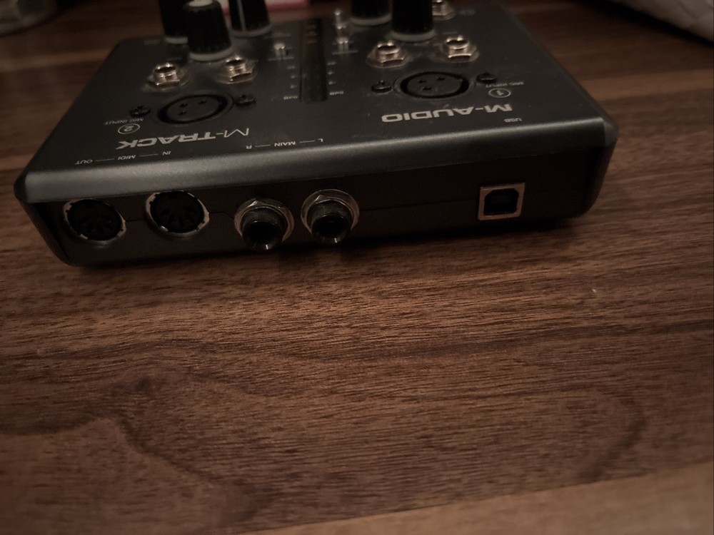 M-Audio M-Track Duo Interface, Please Read And See Photos